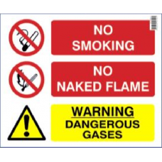 Fire Warning Farm Sign 
